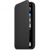 iPhone 11 Pro Leather Folio Black (flipped)