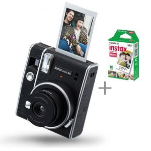Fujifilm instax mini 40 Black + 10 shot Pack