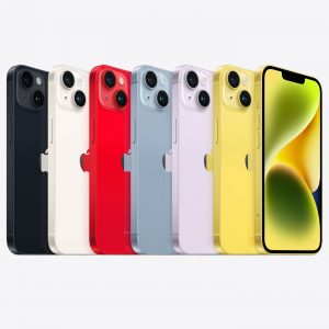 iPhone 14 Plus (Minight, Starlight, Purple, Red, Blue and Yellow)