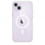 Apple Capa transparente com MagSafe para iPhone 14 Plus (Roxo)
