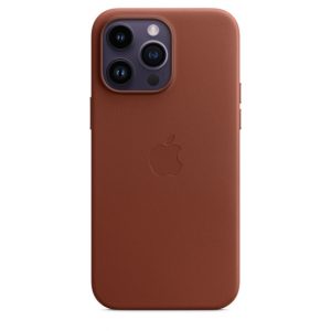 Apple Capa em pele com MagSafe para iPhone 14 Pro Max - Umbra