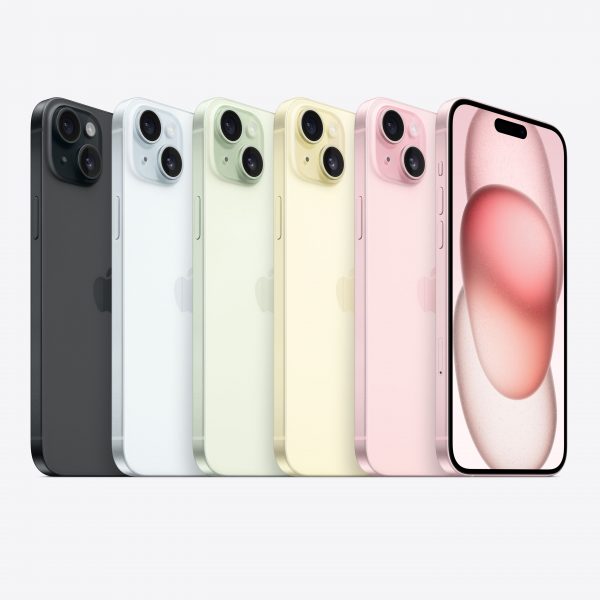 iPhone 15 Plus (Black, Blue, Green, Yellow and Pink)