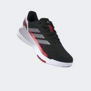 Adidas Crazyquick Lightstrike Padel M Core Black Silver Metallic Lucid Red (JP9591)