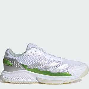 Adidas Courtquick Padel W Cloud White Silver Metallic Lucid Lemon (JP7229)