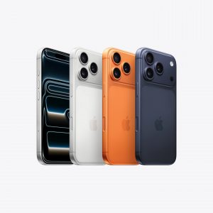 iPhone 17 Pro (Silver, Cosmic Orange and Deep Blue)